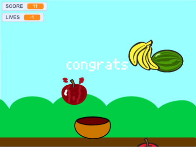 catch the fruit