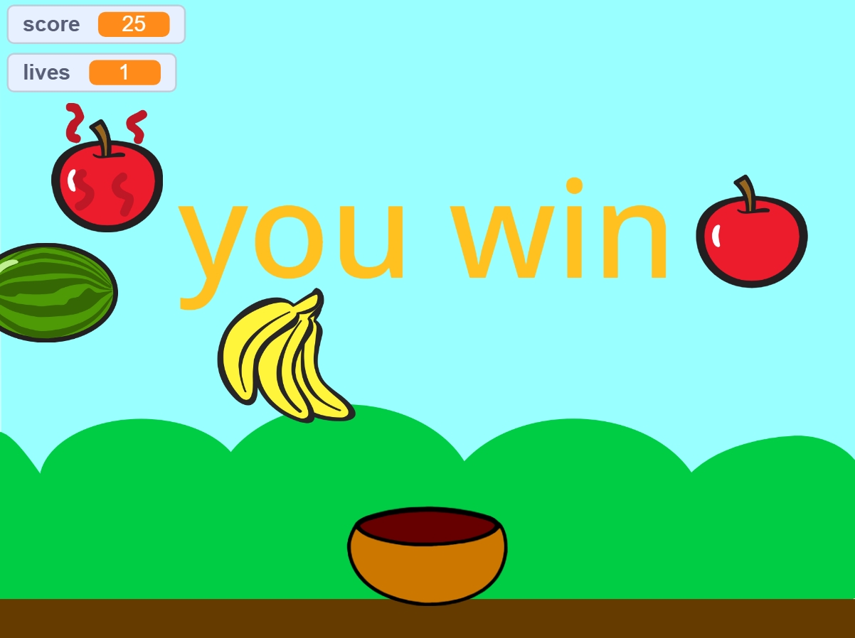 catch the fruit