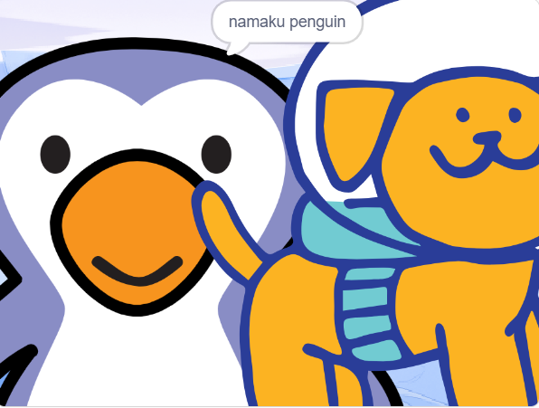 Penguin and Dog