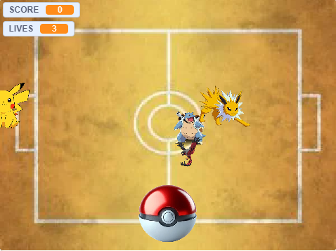 CATCH THE POKEMON