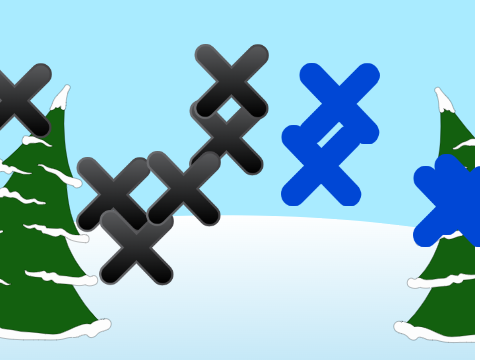 click the x
